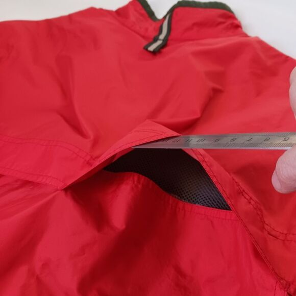 Vintage GAP Vest Y2K Streetwear Althetic Thermal Lined Zip Pocket Neon Men's XXL - Picture 8 of 15